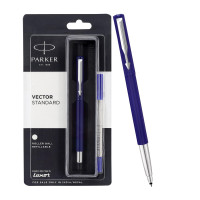 Parker Vector Standard Roller Ball, Blue, 1 Count (Pack of 1) (9000017248)