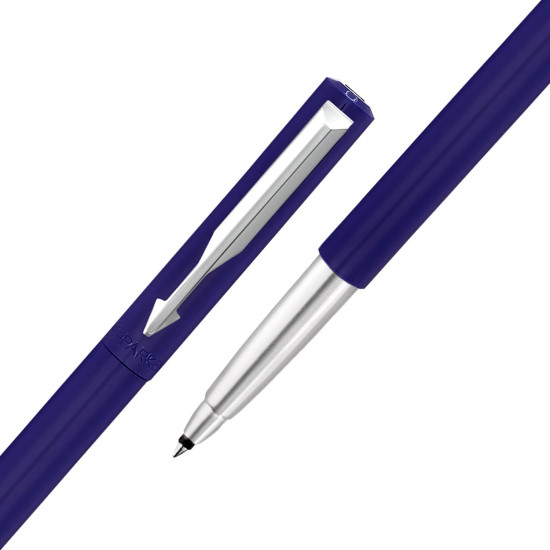 Parker Vector Standard Roller Ball, Blue, 1 Count (Pack of 1) (9000017248) Parker Vector Standard Roller Ball, Blue, 1 Count (Pack of 1) (9000017248)