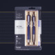 Parker Vector Standard Roller Ball Pen and Ball Pen - Blue Body, 2 Count (Pack of 1) (9000017309) Parker Vector Standard Roller Ball Pen and Ball Pen - Blue Body, 2 Count (Pack of 1) (9000017309)