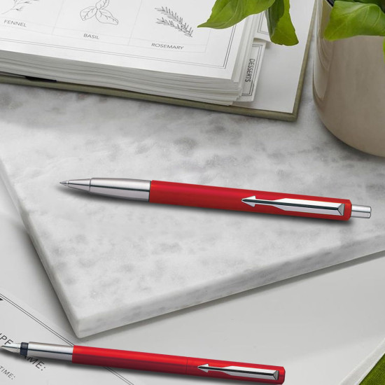 Parker Vector Standard CT(FP+BP) Pen (Red) (9000017303)
