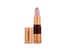 SoulTree Ayurvedic Lipstick - Nude Pink 500, 4gm | Creamy Texture | Enriched with Organic Ghee & Almond Oil | Moistured & Nourished Lips | 4gm
