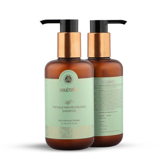 SoulTree Licorice Hair Repair Shampoo with Strengthening Bhringraj – 250ml | Ayurvedic Hair Care for Men & Women | Paraben & Sulfate-Free