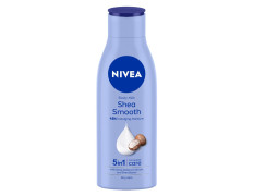NIVEA Shea Smooth 200ml Body Lotion | 48 H Moisturization | With Deep Moisture Serum & Shea Butter | Non Greasy & Healthy Looking Skin |For Dry Skin