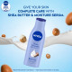 NIVEA Shea Smooth 200ml Body Lotion | 48 H Moisturization | With Deep Moisture Serum & Shea Butter | Non Greasy & Healthy Looking Skin |For Dry Skin