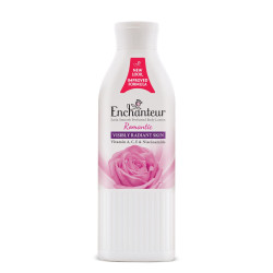 Enchanteur Romantic Perfumed Body Lotion, 250ml | With Vitamin A, C, E & Niacinamide | Fast Absorbing, Hydrating, Water Based, Non-Greasy, Floral French Fragrance for Silky Smooth Skin