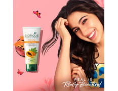Biotique Papaya Deep Cleanse Face Wash | Gentle Exfoliation | Visibly Glowing Skin | 100% Botanical Extracts| Suitable for All Skin Types | 100ml