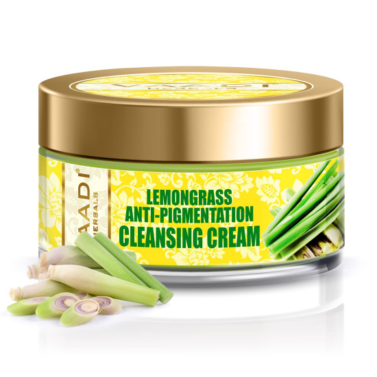 Vaadi Herbals Lemongrass Anti Pigmentation Cleansing Cream, 50g