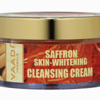 Vaadi Herbals Saffron Skin Whitening Cleansing Cream, 50g