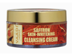Vaadi Herbals Saffron Skin Whitening Cleansing Cream, 50g