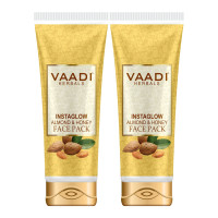 Vaadi Herbals Instaglow Almond and Honey Face Pack, 120gx2
