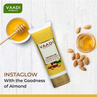 Vaadi Herbals Instaglow Almond and Honey Face Pack, 120gx2