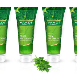 Vaadi Herbals Anti Acne Neem Face Wash with Tea Tree Extract - Value Pack