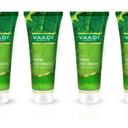 Vaadi Herbals Anti Acne Neem Face Wash with Tea Tree Extract - Value Pack