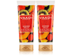 Vaadi Herbals Refreshing Fruit Pack with Apple Lemon and Cucumber, 120gx2