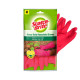 Scotch-Brite Heavy Duty gloves for Dishwashing, gardening, kitchen cleaning, plumbing, Reusable, hair color application, resistance to chemical and cleaning products, Sweat absorption, 1 Pair