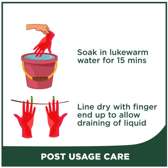 Scotch-Brite Heavy Duty gloves for Dishwashing, gardening, kitchen cleaning, plumbing, Reusable, hair color application, resistance to chemical and cleaning products, Sweat absorption, 1 Pair