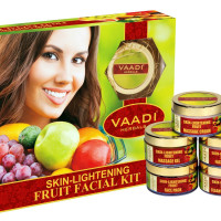 Vaadi Herbals Skin Lightening Fruit Facial Kit, 270g