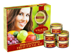Vaadi Herbals Skin Lightening Fruit Facial Kit, 270g