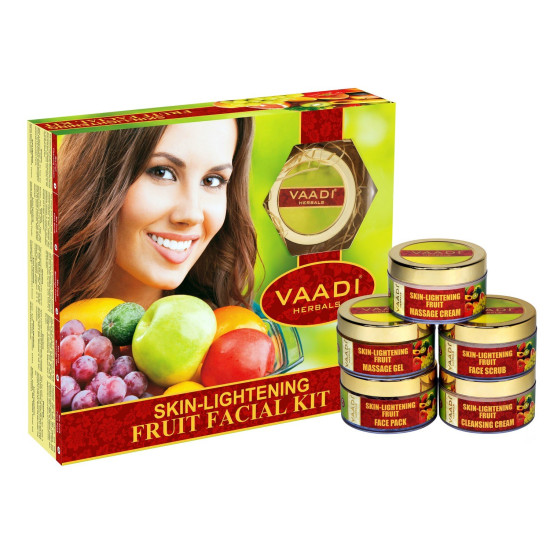 Vaadi Herbals Skin Lightening Fruit Facial Kit, 270g