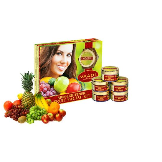 Vaadi Herbals Skin Lightening Fruit Facial Kit, 270g