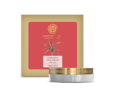 Forest Essentials Intensive Eye Cream with Anise | Reduces Fine Lines, Uner Eye Wrinkles, Dark Circles & Puffiness | For Women & Men | Soothing & Nourishing Ayurvedic Under Eye Cream | 15 g