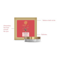 Forest Essentials Intensive Eye Cream with Anise | Reduces Fine Lines, Uner Eye Wrinkles, Dark Circles & Puffiness | For Women & Men | Soothing & Nourishing Ayurvedic Under Eye Cream | 15 g