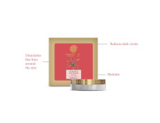 Forest Essentials Intensive Eye Cream with Anise | Reduces Fine Lines, Uner Eye Wrinkles, Dark Circles & Puffiness | For Women & Men | Soothing & Nourishing Ayurvedic Under Eye Cream | 15 g