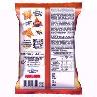 Bingo! Mad Angles Mmmmm Masala – Masala Flavoured Corn-Based Triangle Chips Pack for Snacks - 66g