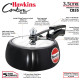 Hawkins 3.5 Litre Contura Black Pressure Cooker, Hard Anodised Inner Lid Cooker, Handi Cooker, Black (CB35)