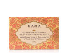 Kama Ayurveda Turmeric and Myrrh Skin Brightening Soap, 125g