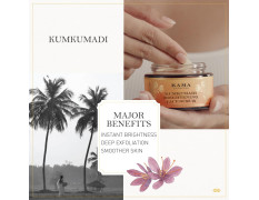 Kama Ayurveda Kumkumadi Brightening Ayurvedic Face Scrub, 50g