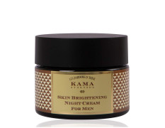 Kama Ayurveda Brightening & Smoothening Night Cream For Men, 50g