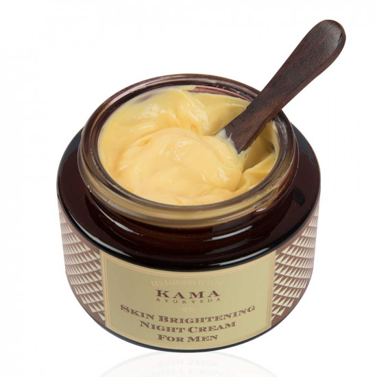 Kama Ayurveda Brightening & Smoothening Night Cream For Men, 50g
