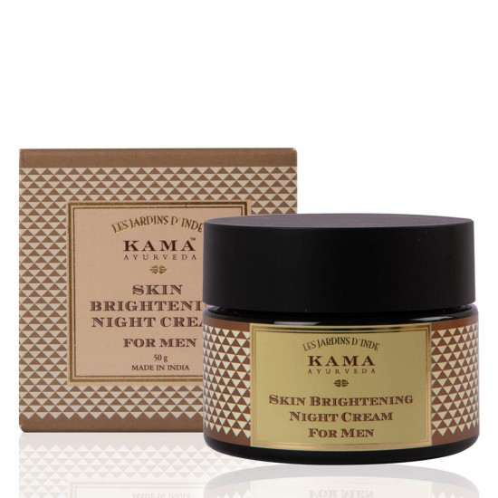 Kama Ayurveda Brightening & Smoothening Night Cream For Men, 50g