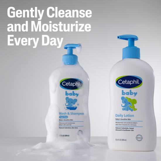 Cetaphil Baby Daily Lotion With Organic Calendula - (400ml)