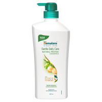 Himalaya Gentle Natural Protein Shampoo, protects from tear , Gently cleanses & strengthens, With Chickpea, Licorice & Amla, For Women & Men , 650ml