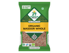 24 Mantra Organic Products Masoor Whole, 500g