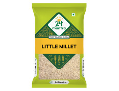 24 Mantra Little Millet - 500gms | Pack of 1 | 100% Organic | Chemical Free & Pesticides Free | Gluten-Free…