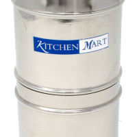 Kitchen Mart Stainless Steel South Indian Filter Coffee Drip Maker, Madras Kappi, Drip Decotion Maker 200ml Medium size (2-4 Cup)