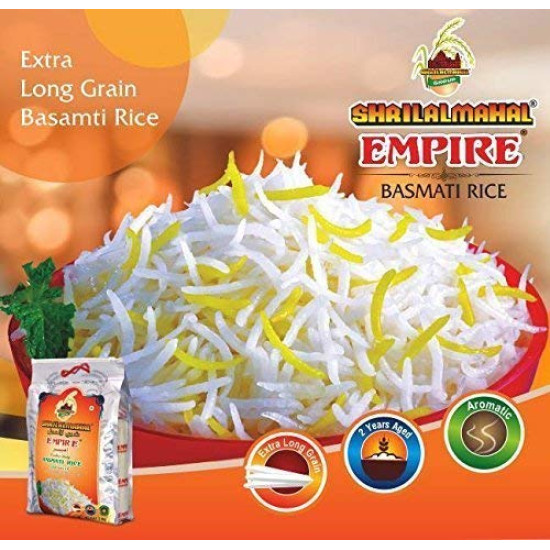 SHRILALMAHAL Empire Basmati Rice (Most Premium) (5 Kg)