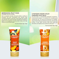 Vaadi Herbals Anti Acne Neem Face Pack with Clove and Turmeric, 120g x 2