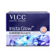 VLCC Insta Glow Diamond Bleach - 60g | With Diamond Powder For Sparkling Fairness | Skin Brightening Bleach | Minimizes Dark Spots, Reduces Facial Hair Visibility