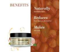 Khadi Natural Anti Blemish Cream, 50g|Skin exfoliating properties| Makes skin soft and smooth| Reduces dark spots and pigmentation|Suitable for All Skin Types