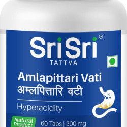 Sri Sri TATTVA shuddhta ka naam Amlapittari Vati 300Mg, 60Tab