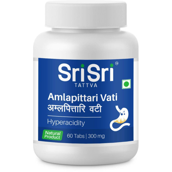 Sri Sri TATTVA shuddhta ka naam Amlapittari Vati 300Mg, 60Tab