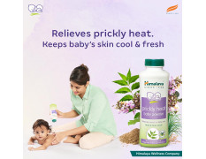 Himalaya Prickly Heat Baby Powder with Neem and Yashada Bhasma, 100g