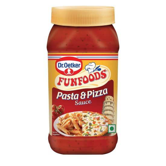 Dr. Oetker FunFoods Pasta And Pizza Sauce, Preservative Free,315 Grams