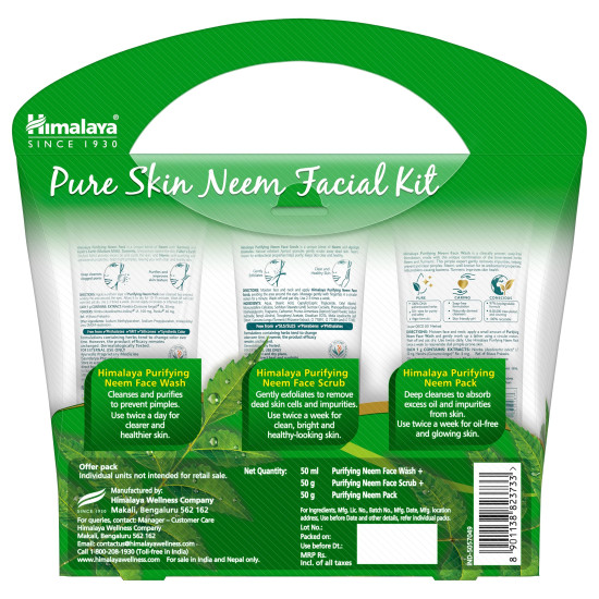 Himalaya Pure Skin Neem Facial Kit
