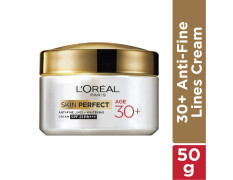 L'Oreal Paris Anti-Fine Lines Cream, With SPF21 PA+++, Fights Signs of Aging, Day Cream, For Users Over 30, Skin Perfect 30+, 50g