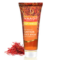 Vaadi Herbals Skin Whitening Saffron Face Wash with Sandal Extract, 60 ml Vaadi Herbals Skin Whitening Saffron Face Wash with Sandal Extract, 60 ml